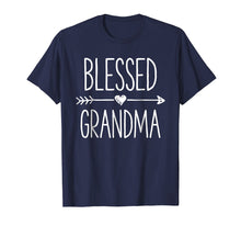 Ladda upp bild till gallerivisning, Blessed Grandma T Shirt Grandmother Mother Moms Women Gifts