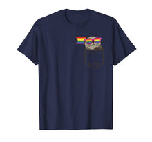 Ladda upp bild till gallerivisning, Cute Pocket Sea Otter LGBT Animal Rainbow Flag Gay Pride T-Shirt 176069