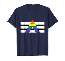 Ladda upp bild till gallerivisning, LGBT Straight Ally Pride Flag Shirt 56394