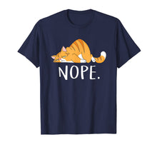 Ladda upp bild till gallerivisning, Funny Lazy Cat T-Shirt For Men Women Nope Not Today 924011