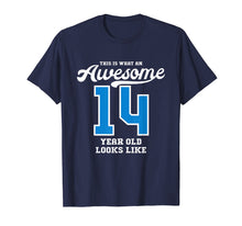 Ladda upp bild till gallerivisning, Funny shirts V-neck Tank top Hoodie sweatshirt usa uk au ca gifts for 14th Birthday Gift T-Shirt Awesome 14 Year Old 685290