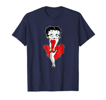 Ladda upp bild till gallerivisning, Betty Boop Vintage Blowing Dress T-Shirt