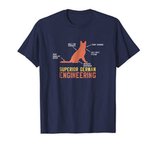 Ladda upp bild till gallerivisning, Funny shirts V-neck Tank top Hoodie sweatshirt usa uk au ca gifts for German Shepherd T-Shirt: Superior German Engineering 2606353