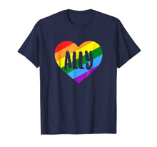 Ladda upp bild till gallerivisning, LGBTQ Ally T-Shirt for Gay Pride Men Women Children 87733