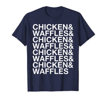 Ladda upp bild till gallerivisning, Funny CHICKEN & WAFFLES T-Shirt 897146