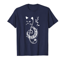 Ladda upp bild till gallerivisning, Funny shirts V-neck Tank top Hoodie sweatshirt usa uk au ca gifts for Cat lovers gifts-Musical Cat-Cat lovers Shirt Musician Gift 148569