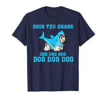 Ladda upp bild till gallerivisning, Funny shirts V-neck Tank top Hoodie sweatshirt usa uk au ca gifts for Shih Tzu Shark Doo Doo Doo Tshirt Funny Shih Tzu Lover Gifts 2801414