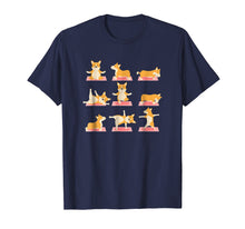Ladda upp bild till gallerivisning, Funny shirts V-neck Tank top Hoodie sweatshirt usa uk au ca gifts for Corgi Yoga Shirt-Yoga Corgi Dog On Mat-Cool Gifts T-Shirt 2268142