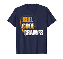 Ladda upp bild till gallerivisning, Mens Reel Cool Gramps T-Shirt Fishing Father's Day Gift Shirt 767961