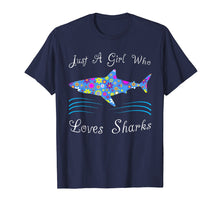 Ladda upp bild till gallerivisning, Funny shirts V-neck Tank top Hoodie sweatshirt usa uk au ca gifts for Shark Shirts For Girls - Cute Kids Floral Gift Tees 2113630