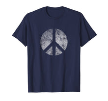 Ladda upp bild till gallerivisning, Funny shirts V-neck Tank top Hoodie sweatshirt usa uk au ca gifts for Peace Symbol Retro Inverse Distressed Hippie 1960's T Shirt 1106238