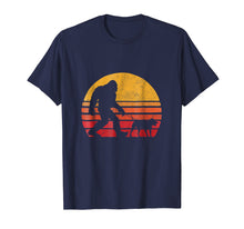 Ladda upp bild till gallerivisning, Funny shirts V-neck Tank top Hoodie sweatshirt usa uk au ca gifts for Bigfoot walking Pitbull Sunset Retro Vintage T-Shirt 1943453
