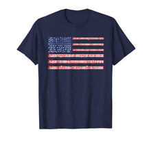 Ladda upp bild till gallerivisning, Mens 4th Of July National Anthem Music Note USA Flag Men T-Shirt 883184