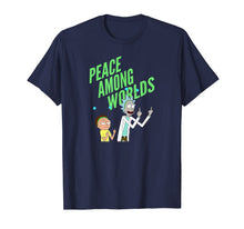 Ladda upp bild till gallerivisning, Rick and Morty Peace Among Worlds - Portal T-shirt 146483