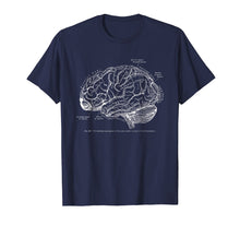Ladda upp bild till gallerivisning, Funny shirts V-neck Tank top Hoodie sweatshirt usa uk au ca gifts for Vintage Human Anatomy Brain Tee T-tshirt 256141
