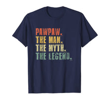 Ladda upp bild till gallerivisning, Mens Pawpaw Man Myth Legend T-Shirt For Dad Funny Father's Day Gi 63456