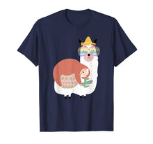 Ladda upp bild till gallerivisning, Funny Sloth Riding llama Alpaca T-Shirt 860113
