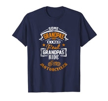 Ladda upp bild till gallerivisning, Mens Some Grandpas Play Bingo Real Ride Motorcycles T-Shirt 286245