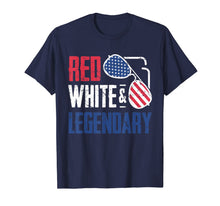 Ladda upp bild till gallerivisning, Red White Legendary American Sunglasses 4th of July Shirt 1012338