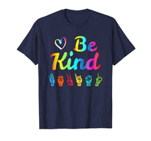 Ladda upp bild till gallerivisning, Funny shirts V-neck Tank top Hoodie sweatshirt usa uk au ca gifts for Be Kind Love ASL Sign Language Nonverbal Teacher Student 1551173