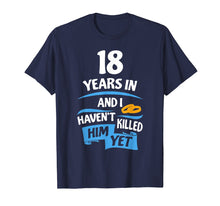 Ladda upp bild till gallerivisning, Funny shirts V-neck Tank top Hoodie sweatshirt usa uk au ca gifts for 18 Years Anniversary Gift Idea for Her - 18th Wedding 2235299