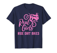 Ladda upp bild till gallerivisning, Funny shirts V-neck Tank top Hoodie sweatshirt usa uk au ca gifts for Real Girls Ride Dirt Bikes Shirt | Funny Motocross Gift 2691576