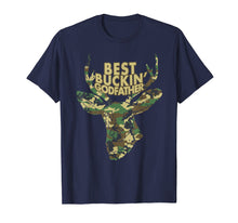 Ladda upp bild till gallerivisning, Funny shirts V-neck Tank top Hoodie sweatshirt usa uk au ca gifts for Best Buckin' Godfather T-Shirt Funny Deer Hunter Tee Gifts 2258868