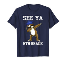Ladda upp bild till gallerivisning, See Ya 5th Grade T Shirts Graduation Day Sloth Dabbing Gift 326599