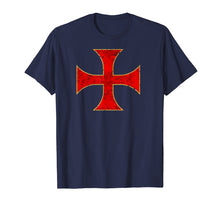 Ladda upp bild till gallerivisning, Funny shirts V-neck Tank top Hoodie sweatshirt usa uk au ca gifts for Cross Crusader Knights Templar T-Shirt Distressed Top Tee 2593768