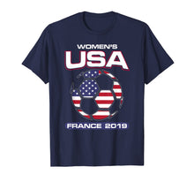 Ladda upp bild till gallerivisning, Women USA Soccer France 2019 Tshirt World Tournament shirt 41569