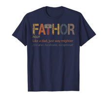 Ladda upp bild till gallerivisning, Fa-Thor Like Dad Just Way Mightier Hero T-Shirt Father's Day 37024