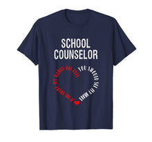 Ladda upp bild till gallerivisning, Funny shirts V-neck Tank top Hoodie sweatshirt usa uk au ca gifts for You Should See My Heart Adorable School Counselor T-Shirt 2093963