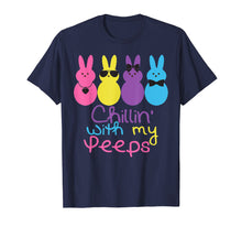 Ladda upp bild till gallerivisning, Funny shirts V-neck Tank top Hoodie sweatshirt usa uk au ca gifts for Chillin' With My Peeps Easter Bunny T-Shirt Funny Gifts 2862237