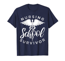 Ladda upp bild till gallerivisning, Funny shirts V-neck Tank top Hoodie sweatshirt usa uk au ca gifts for Nursing School Survivor Nurse Student T-Shirt 2310276