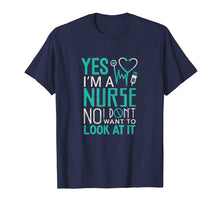Ladda upp bild till gallerivisning, Funny shirts V-neck Tank top Hoodie sweatshirt usa uk au ca gifts for Funny Nurse Nursing T shirt Yes I am a Nurse No I dont want 4248029