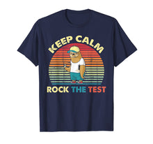 Ladda upp bild till gallerivisning, Funny shirts V-neck Tank top Hoodie sweatshirt usa uk au ca gifts for Keep Calm Rock The Test Sloth Teacher Exam Testing Tshirt 1211529