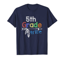 Ladda upp bild till gallerivisning, Team 5th Fifth Grade Teacher Tribe Back To School T-Shirt 996730