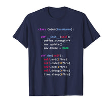 Ladda upp bild till gallerivisning, Funny shirts V-neck Tank top Hoodie sweatshirt usa uk au ca gifts for Funny Coding Shirt - Python Class Eat Code Sleep Repeat 1314854