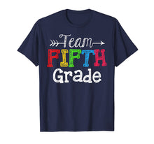 Ladda upp bild till gallerivisning, Team 5th Fifth Grade Tshirt Teacher Back To School Gift T-Shirt 996836