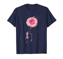 Ladda upp bild till gallerivisning, Never give up t-shirt Breast Cancer daisy flower woman T-Shirt 165553