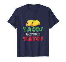 Ladda upp bild till gallerivisning, Funny shirts V-neck Tank top Hoodie sweatshirt usa uk au ca gifts for Funny Taco Shirts Tacos Before Vatos Tees Women Foodie Gifts 2548398