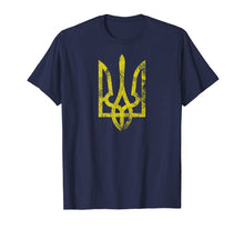 Ladda upp bild till gallerivisning, Funny shirts V-neck Tank top Hoodie sweatshirt usa uk au ca gifts for Ukrainian Grunge Tryzub Vintage Trident Slavic T-Shirt 1855115