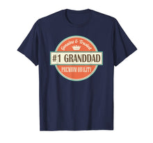 Ladda upp bild till gallerivisning, Funny shirts V-neck Tank top Hoodie sweatshirt usa uk au ca gifts for Mens Granddad Funny Number 1 Vintage Fathers Day Shirt 3619083