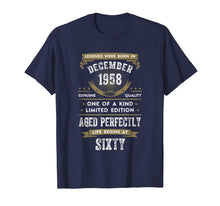 Ladda upp bild till gallerivisning, Funny shirts V-neck Tank top Hoodie sweatshirt usa uk au ca gifts for Legends Were Born In December 1958 T-Shirt 3991392