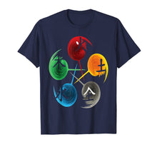 Ladda upp bild till gallerivisning, The Five Elements Of Qigong, Tai Chi tshirt Design. 785012