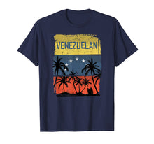 Ladda upp bild till gallerivisning, Funny shirts V-neck Tank top Hoodie sweatshirt usa uk au ca gifts for Venezuelan, vintage flag palm trees T-Shirt 2022510