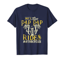Ladda upp bild till gallerivisning, Only Cool Pap Pap Rides Motorcycles T Shirt Rider Gift 222230