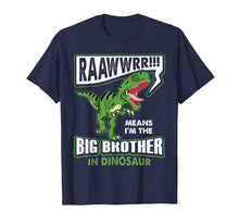 Ladda upp bild till gallerivisning, Funny shirts V-neck Tank top Hoodie sweatshirt usa uk au ca gifts for Big Brother in Dinosaur T-Rex T-Shirt Toddler Kids Gifts 3512587