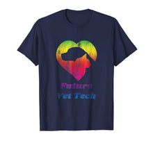 Ladda upp bild till gallerivisning, Future Vet Tech T-Shirt - Worn Distressed Rainbow Look 1629104