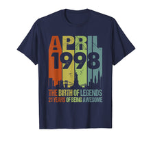 Ladda upp bild till gallerivisning, Funny shirts V-neck Tank top Hoodie sweatshirt usa uk au ca gifts for April 1998 TShirt 21th Birthday Gifts 21 Year Old Shirt 1807980